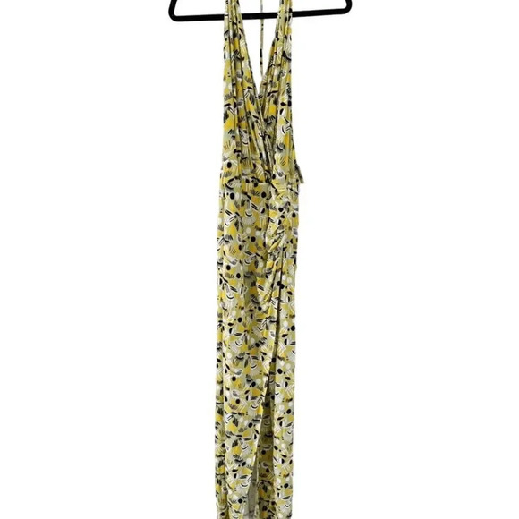 NEW Free People Women Large Apple Mint Green Daria Halter Maxi Dress - Picture 5 of 8